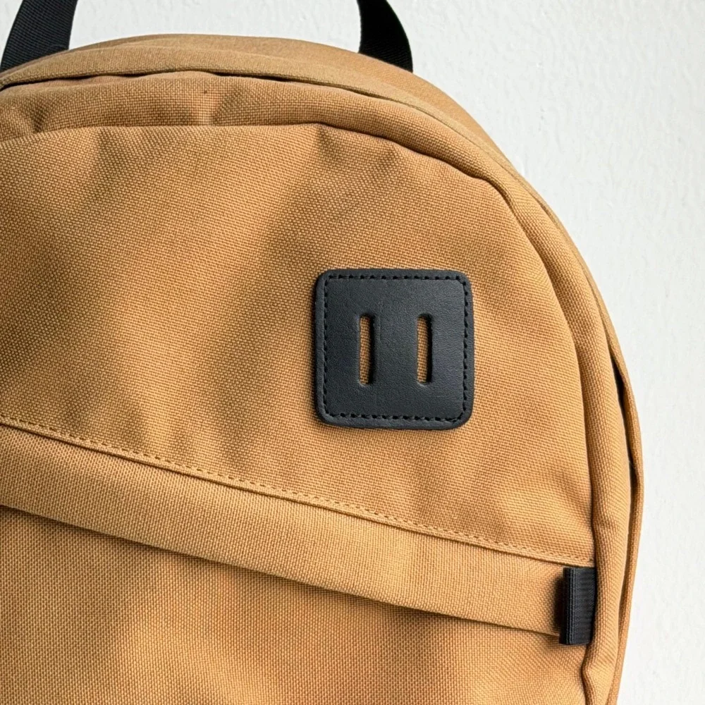 Topo Designs Daypack Classic Backpack Brown Canvas Outdoor Laptop Bag Travel
